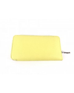 Hermes Wallet Yellow 90% NEW 20cm x 10cm