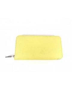 Hermes Wallet Yellow 90% NEW 20cm x 10cm