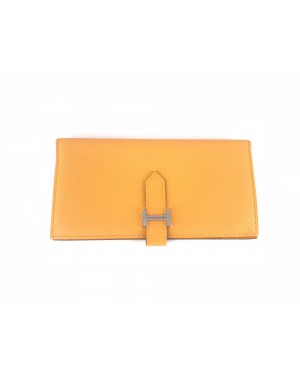 Hermes Wallet 橙色 9cm x 18cm