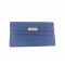 Hermes Wallet Blue NEW 12cm x 20cm